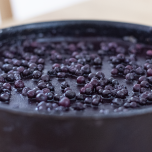 Veganer Blaubeer Käsekuchen